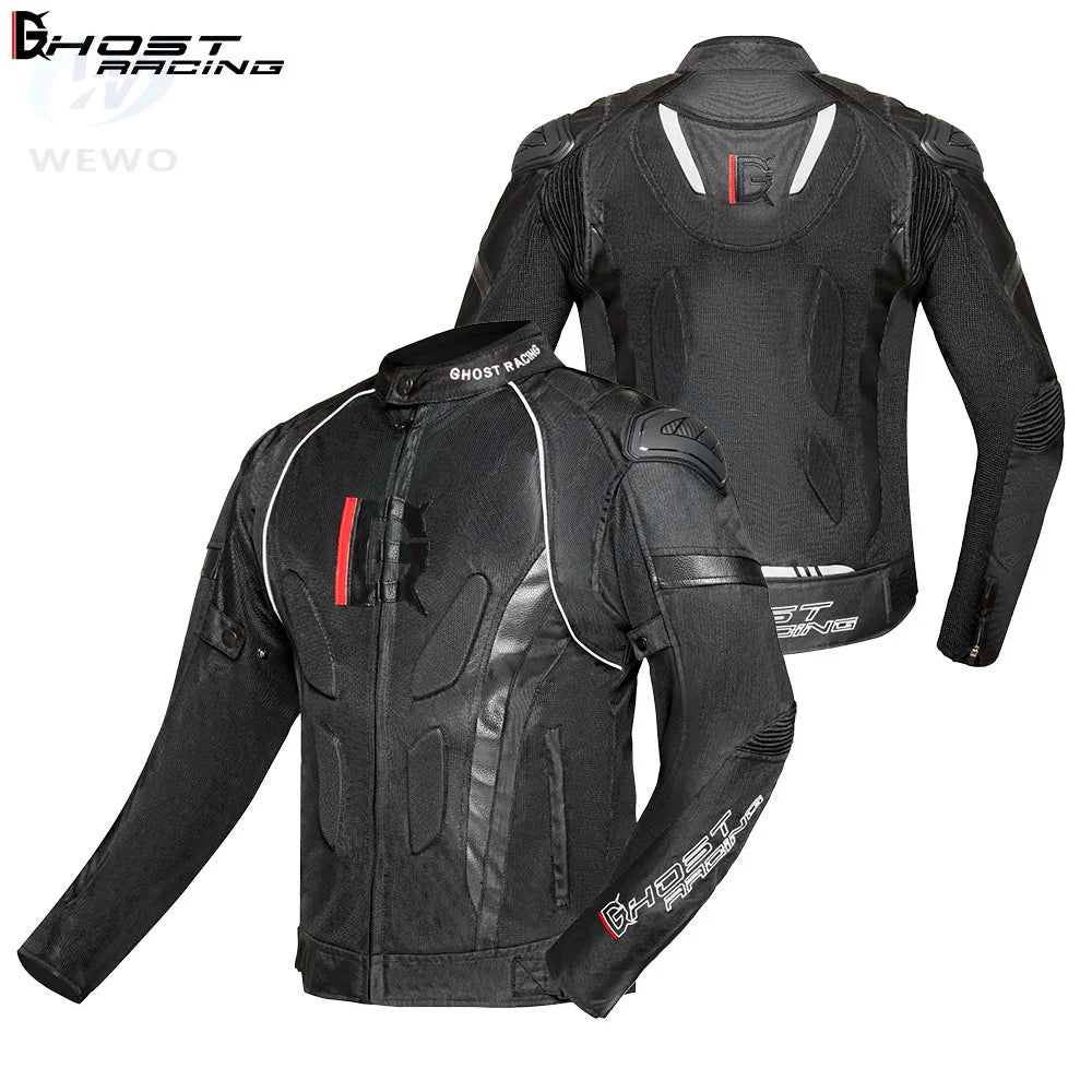 Summer Waterproof Motorcycle Jacket Man Racing Suit Wearable Motorcycle Riding Jacket+Motorcycle Pants Moto Set EVA Protection