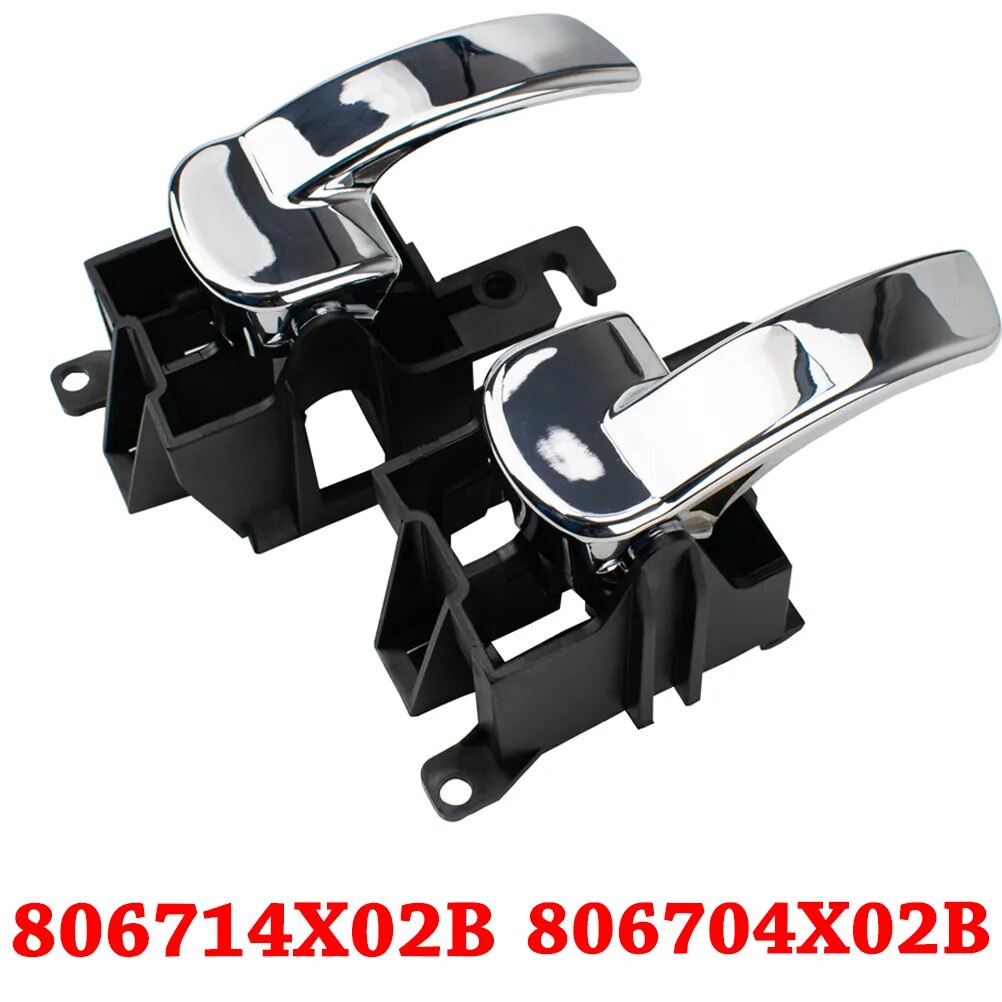 Inner Door Handle Left Right Front Rear For Nissan Navara D40 Pathfinder 2004-2014 80671-4X02B 806714X02B 80670-4X02B 806704X02B