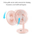 Xiaomi Youpin Portable Desk Fan 4000mah USB rechargeable Cooling Fan Outdoor Mini Floor Fan 4-Speed Home Silent Fan