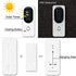 Solar Power 1v2 Wireless Long Distance Welcome Doorbell  Self-Power Home Security Alarm Button Door Ring EU/US/UK Plug Optional