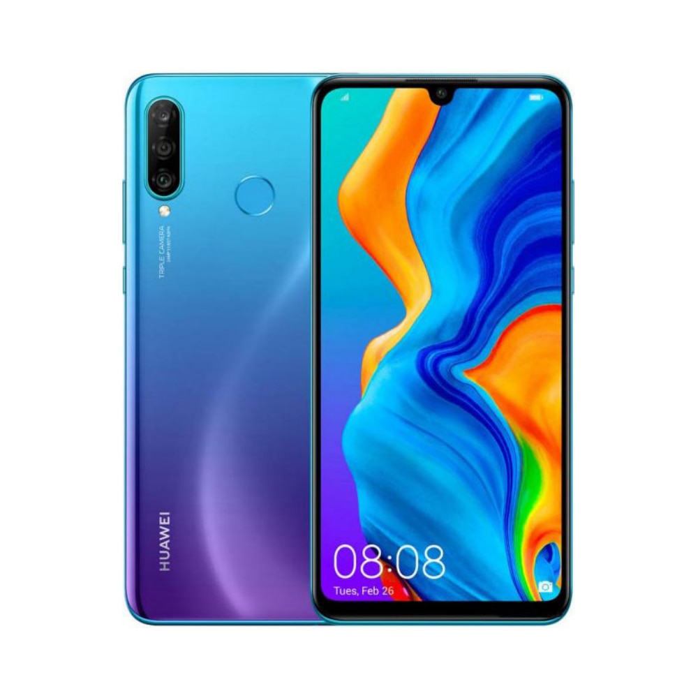 Huawei P30 Lite Smartphone Android 128GB 4GB RAM 6.15" Display AI Triple Camera 48MP+32MP Selfie Global Unlocked Mobile phones