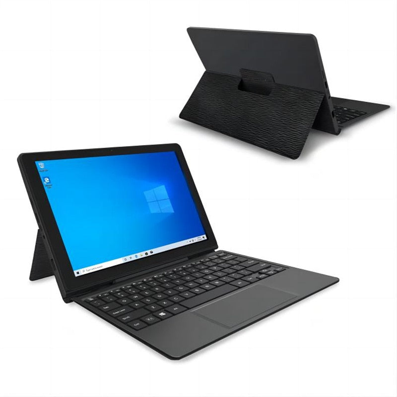 10.1 INCH 4GB DDR +64GB ROM 2in1 Mini Notebook Windows 10 Tablet PC B1 USB 3.0 HDMI-Compatible 6000mAh 64 Bit System