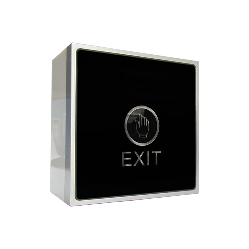 Homefong Door Exit Button Release with Bulit-in 3A Power for Access Control System Electronic Door Lock NO NC COM
