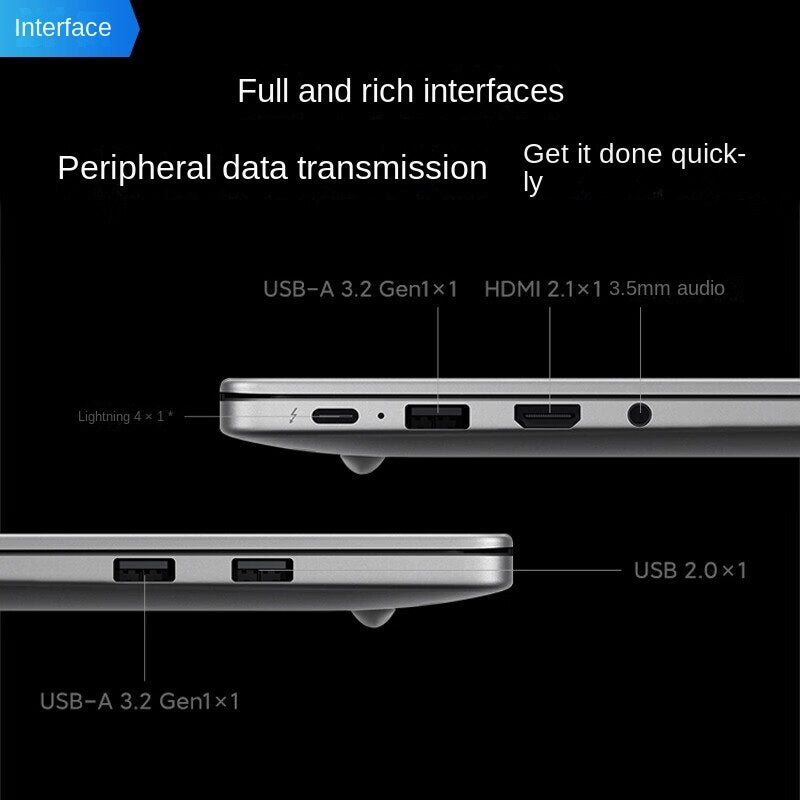 Xiaomi Laptop Redmi Book 14 Global Edition 2023 Intel i5-12500H/i7-12700H 16G RAM 512GB/1T SSD 14 Inch 2.8K 120Hz Notebook PC