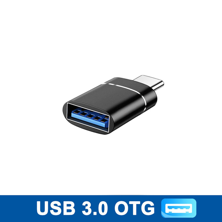 3/2/1pcs Type C To USB3.0 Adapter Phone Charging Data Transfer Converters D Disk Backup Save Files Connector for Laptop Computer