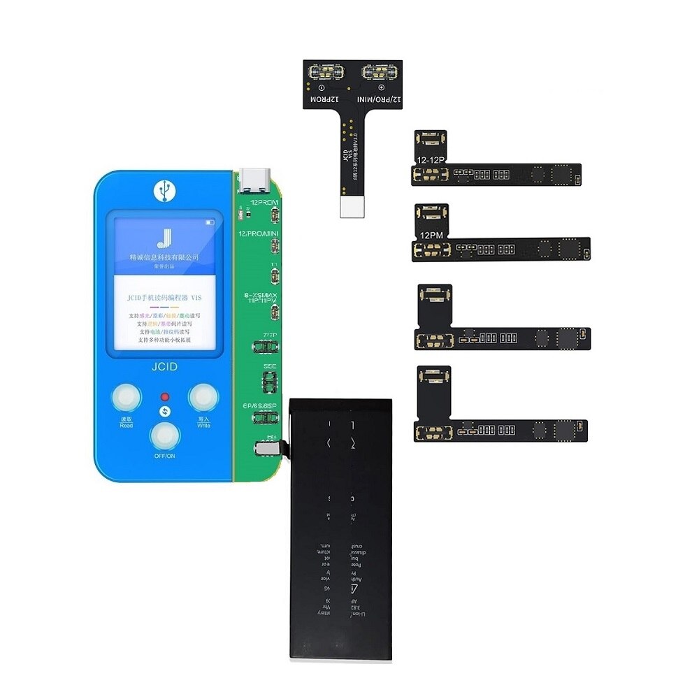4PCS/10PCS Battery Cell No Flex For iphone 11 12 13 XR XS Pro Max Rechargeable Repair Tool JC V1SE V1S QianLi Appolo Flex Kit