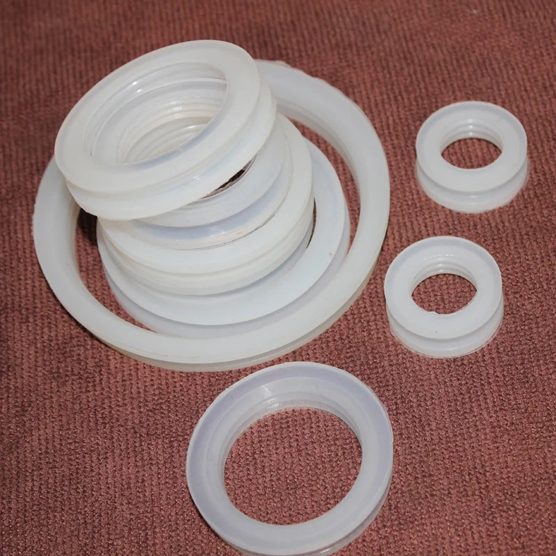 10PCS 20/25/32/47/58/70mm Sealing Ring Silicone Coil Waterproof O Ring Seal for Solar Water Heaters Vacuum Tube Solar Seal Ring
