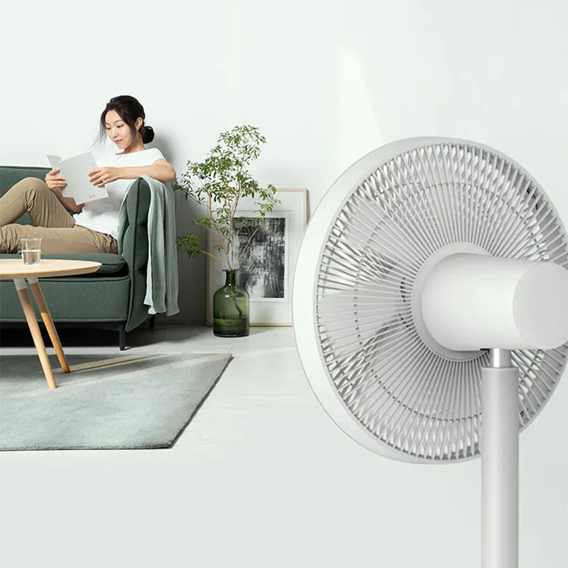 XIAOMI MIJIA Smart DC Inverter Floor Fan 1X Upgraded Version Floor Standing Fan Portable Air Conditioner Natural Wind Mijia App