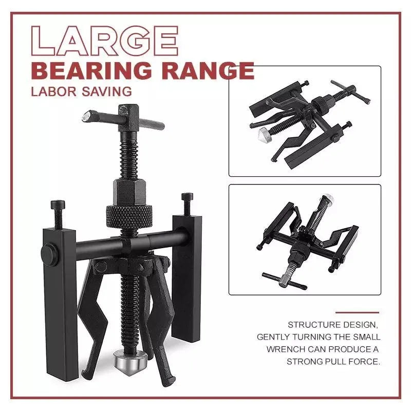 Labor-saving 3-Jaw separation bearing device Heavy Duty Machine Tool Car Diagnostic Tools Inner Bearing Puller Gear Extractor