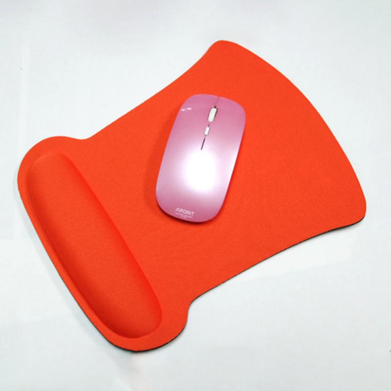 Mouse Pad Pc Gamer Solid Color Laptop Accessories Ergonomic Wrist Guard Mouse Pad With Wrist Support Non-slip Base Pain Relief