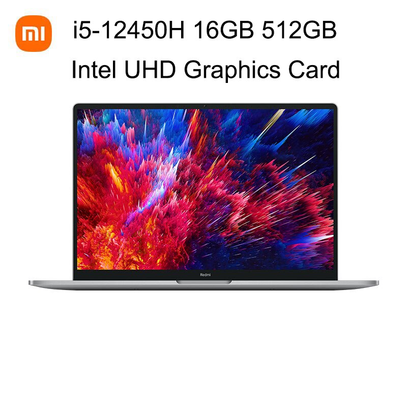Xiaomi RedmiBook Pro 15 Laptop 15.6 Inch 3.2K 90Hz Notebook Intel i5-12450H/i5-12500H 16GB 512GB Intel Iris Xe Graphics Netbook
