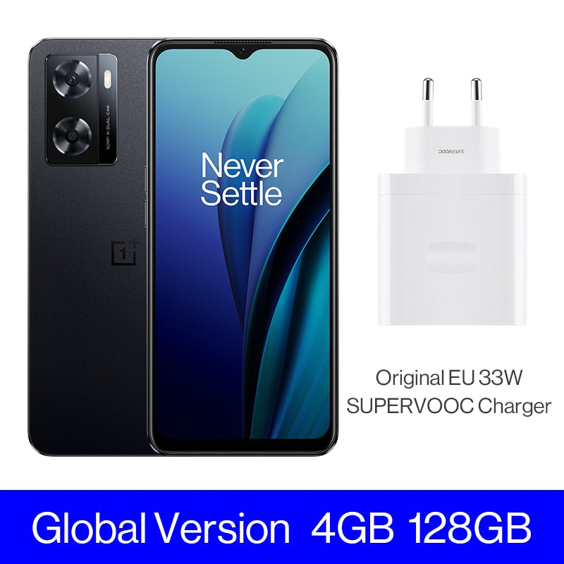 OnePlus Nord N20 SE N 20 Global Version 4GB 128GB 33W SUPERVOOC 5000mAh Battery Mobile Phone  50MP Camera Cellphone