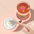 Cute Coffee Mug Warmer Electric Beverage Cup Warming Milk Tea Cocoa Water Home Office Heating Cup Mat with Timer Auto-on/off