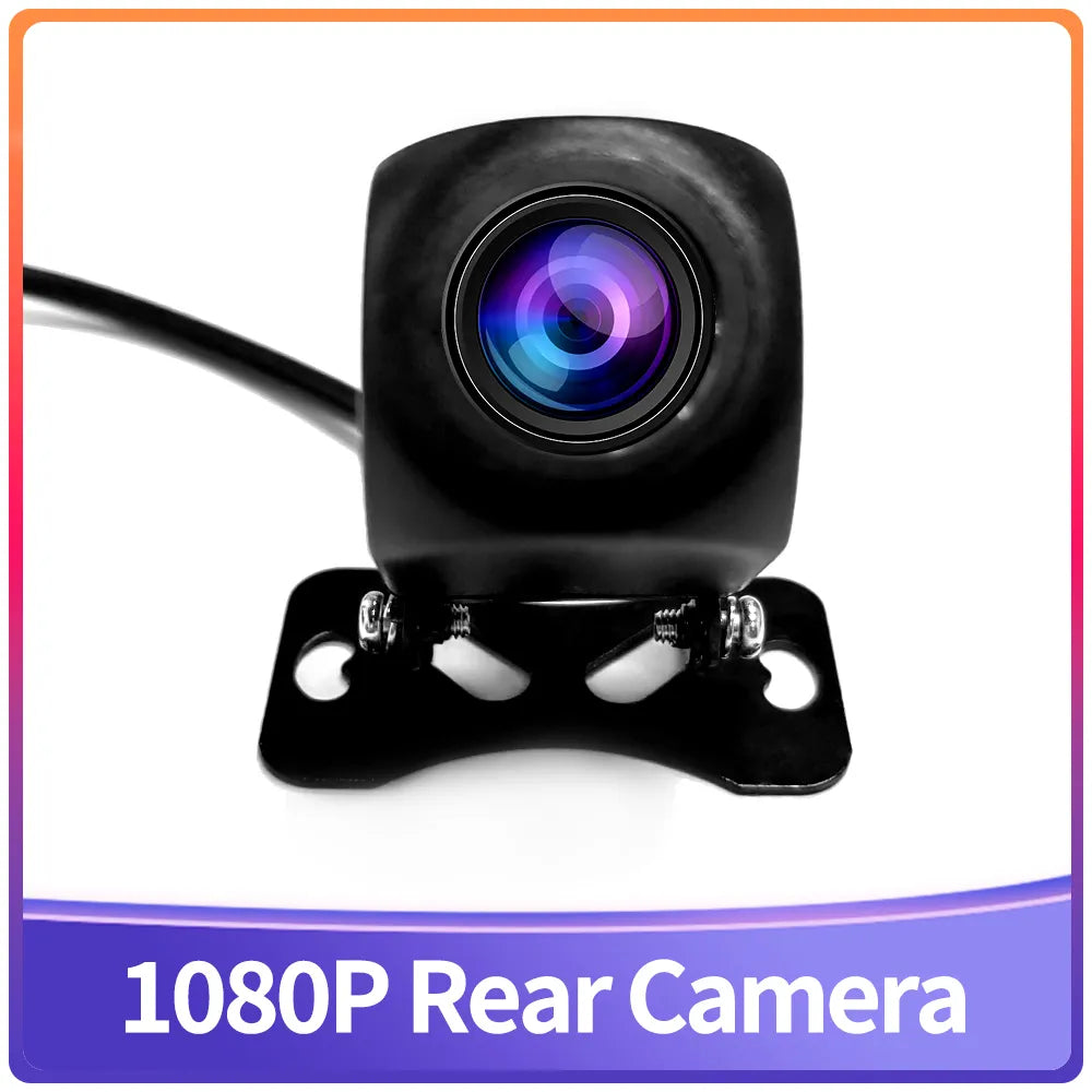 170° AHD 1080P Vehicle Rear View Camera Car Reverse Black Fisheye Lens Night Vision Waterproof Universal