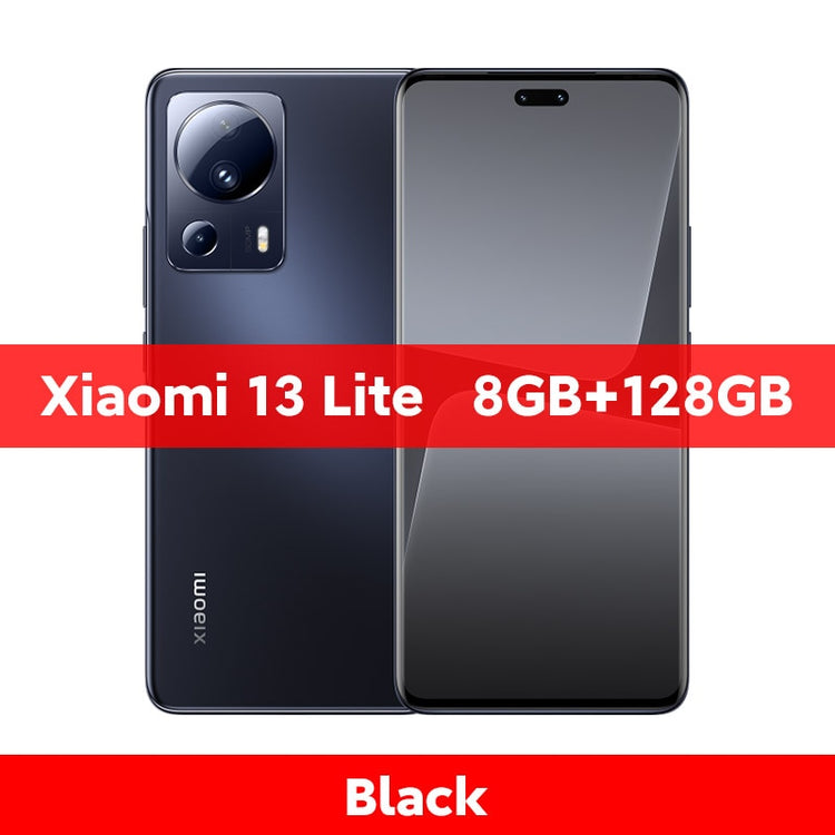 Xiaomi 13 Lite Global Version Snapdragon 7 Gen 1 120Hz 4500mAh AMOLED Display 67W Charger