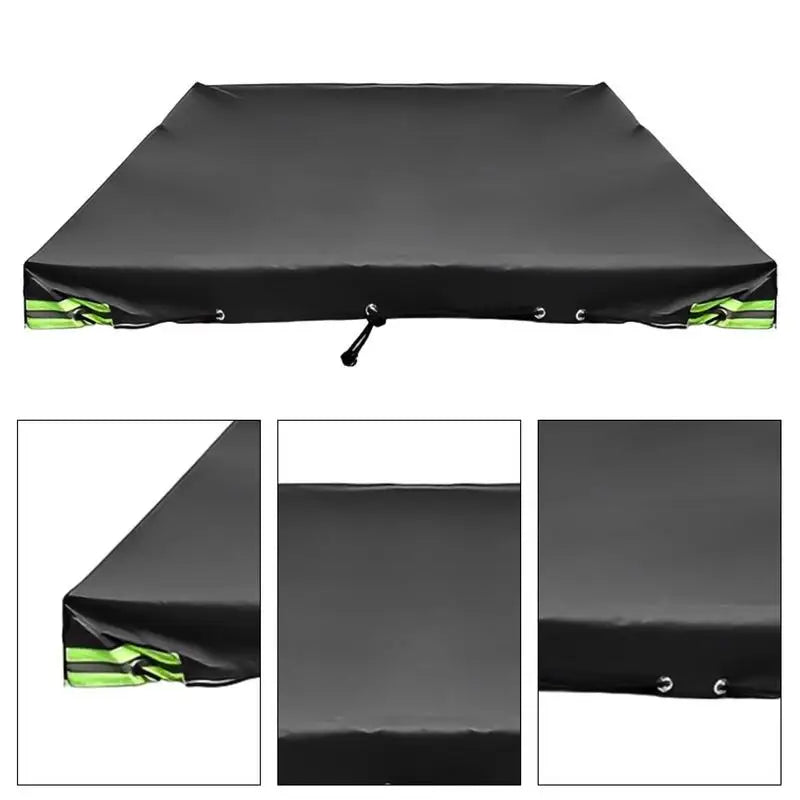 420D Oxford Cloth Trailer Cover Auto Roof Tent Heavy Duty Dustproof Waterproof Protector Cover Travel Camping Canopy