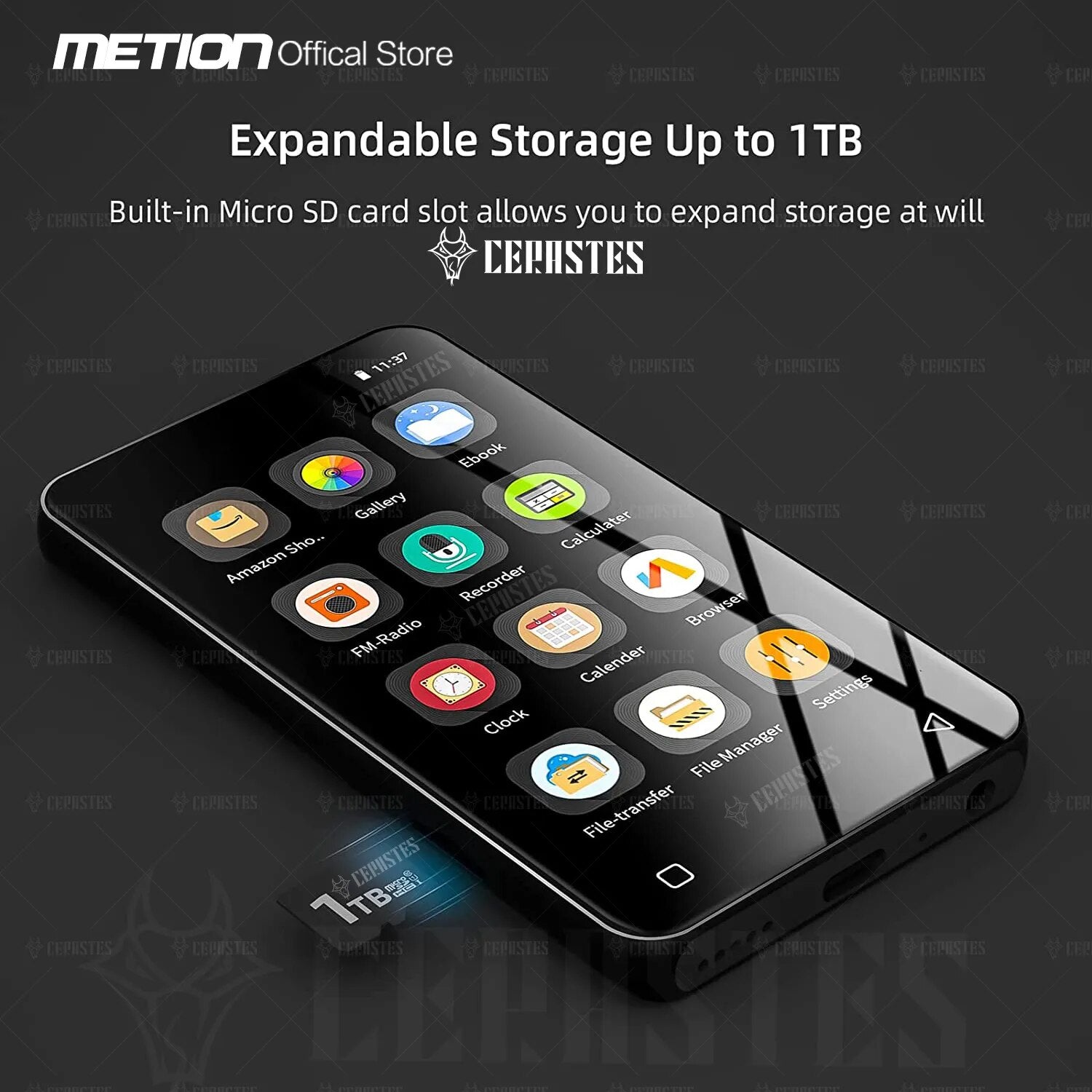 2023 NEW WiFi MP4 Player Bluetooth MP3 Player HiFi Sound Music Walkman Spotify Player/Pandora/Tidal/Deezer/ Support Max 1TB MP5