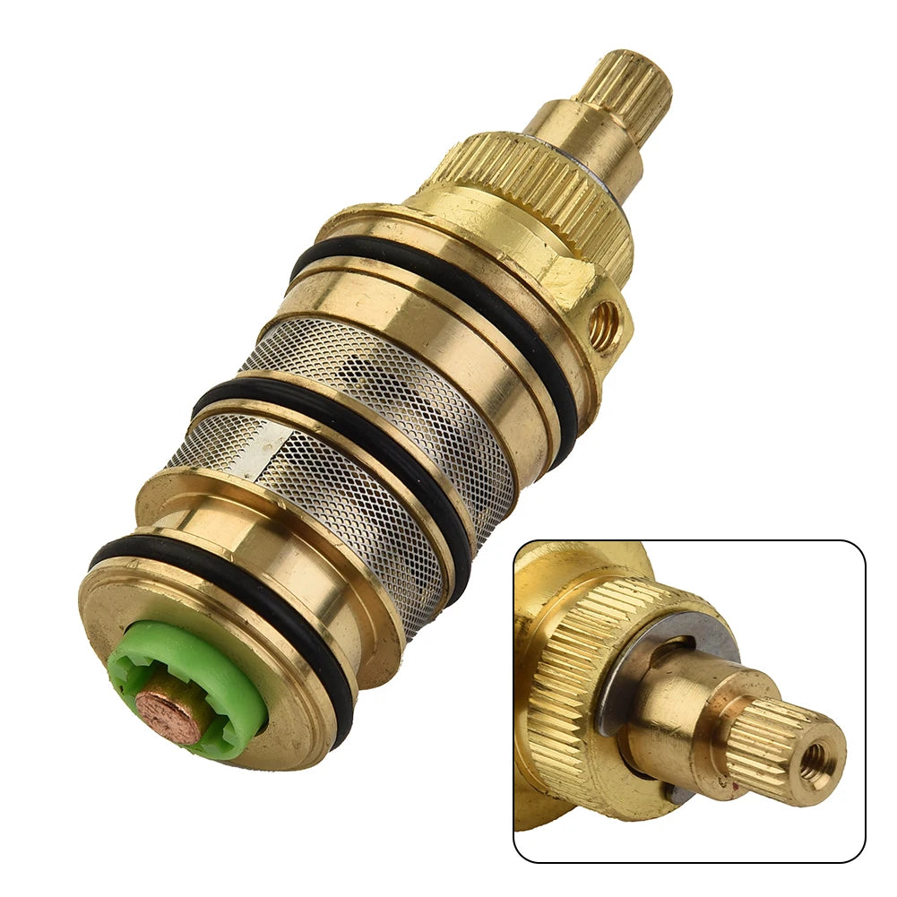 Accessories Thermostatic Shower Cartridge Brass For Solar Electric Water Heater Mixer Valve Bar Parts Repair Kit