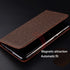 Pure Color Cotton Leather Case for Meizu 15 16 16s 16xs 16T 17 18 18X 18s Pro Speed Magnetic Flip Cover Protective