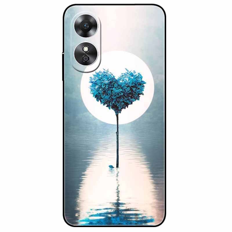 For OPPO A98 5G A 98 Case Silicone Soft Wolf Lion Cat Black Bumper Funda Coque for OPPO A98 2023 CPH2529 OPPOA98 Protective Bag