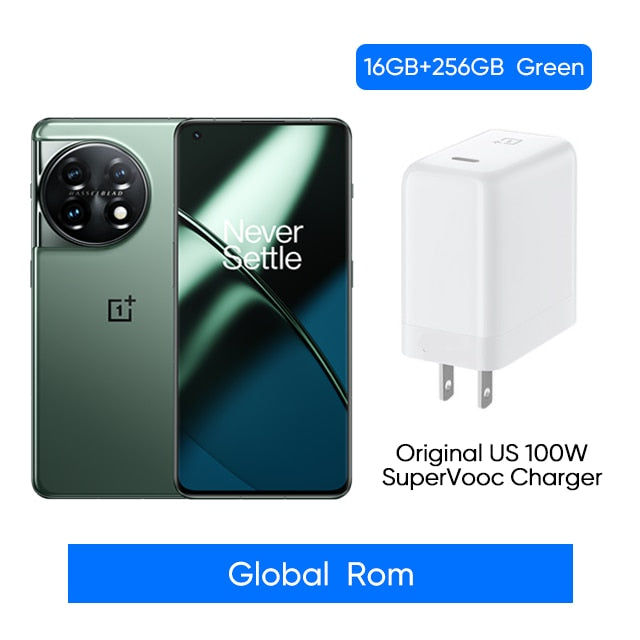 2023 New OnePlus 11 5G phone Snapdragon 8 Gen 2 120Hz Fluid AMOLED Screen 100W SuperVooc Charge 5000mAh NFC Phones