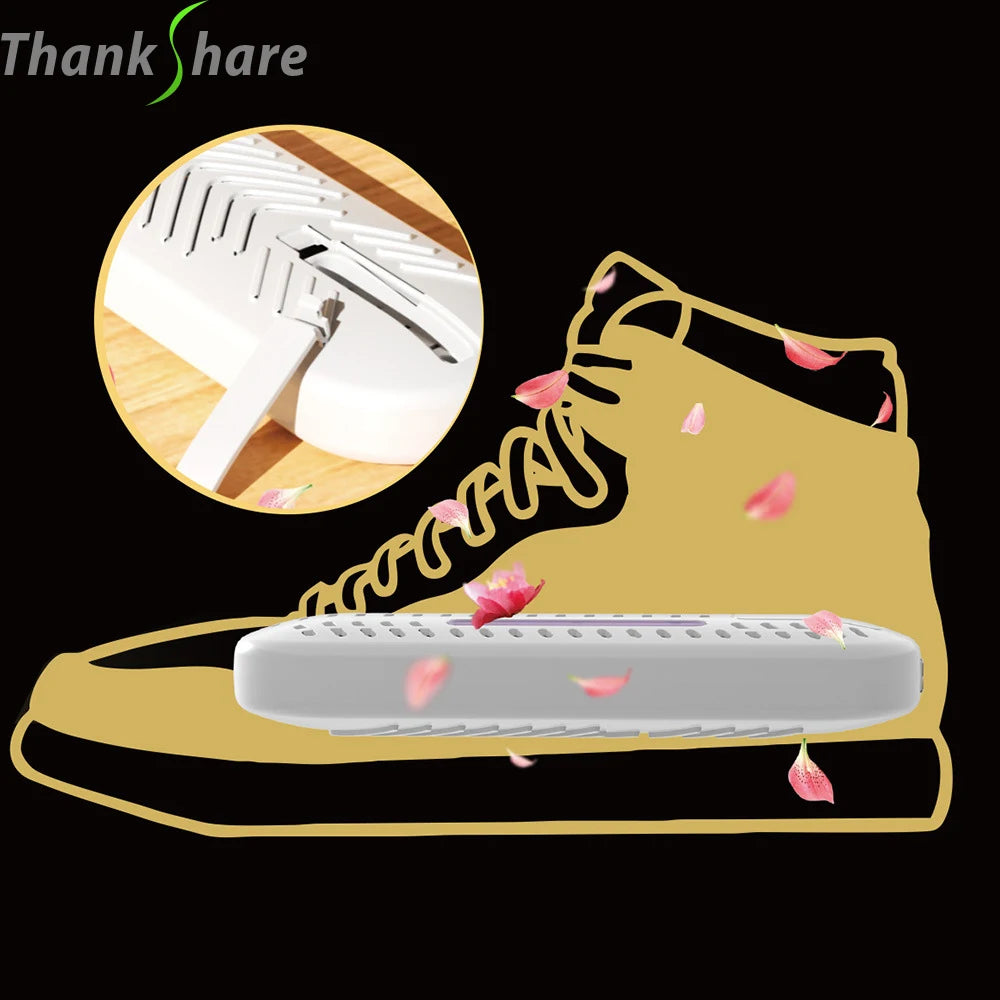 Portable Shoe Dryer Ultraviolet Ray Disinfection and Deodorisation Household Shoe Dryers For Autumn Winter Heater 18W EU/US/UK