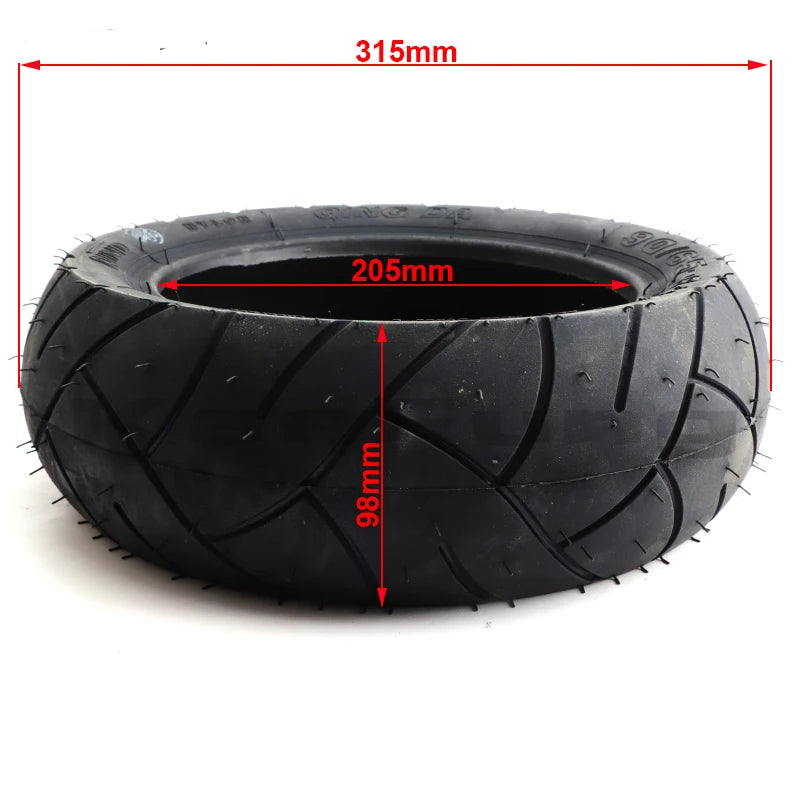 For Monkey Motorcycle BOSSMAN-S Model (Scooter Spare Parts) 90/65-8 Tubeless Tyres Electric Scooter Vacuum Tires Front Tires
