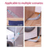Practical Household Dust Cleaning Brush with Non-woven Cleaning Cloth Long Handle Dust Gap Brush for Home Cleaning Tool