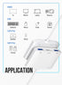 Lemorele Lightning TO USB OTG Converter Adapter for iPhone Mouse Keyboard Charging U Disk Camera CardReader Data Converter Iphon