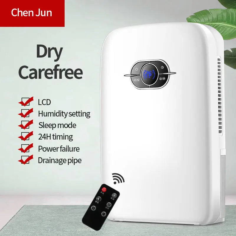 Dehumidifiers (2.5L) for Bedroom (700sq ft) with 2 Working Modes & Auto Shut-off, Quiet Small Dehumidifier for Basement,Bathroom
