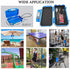 Portable Storage Box Creative Beach Safe Box 4-digit Combination Lock With Steel Wire Outdoor Camp Sports Cycling Swim Security