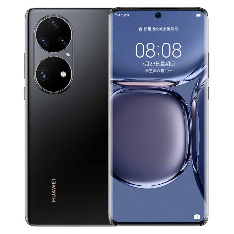 New Original HUAWEI P50 Pro 4G SmartPhone 6.6'' OLED IP68 NFC HarmonyOS 2 64MP Camera 4360Mah 66W Super Charge