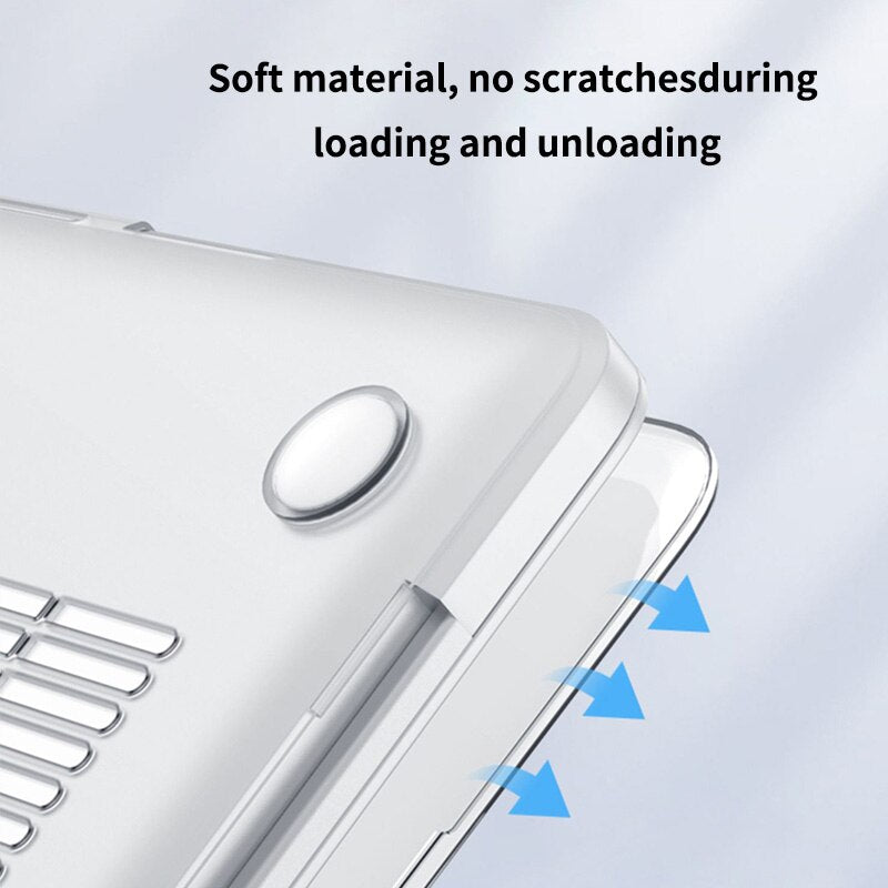 Laptop Case For Apple Macbook 13 Pro 13 Crystal Protective Cover A1932 A2179 A2337 A1706 A1708 A1989 A2159 A2338 A2681