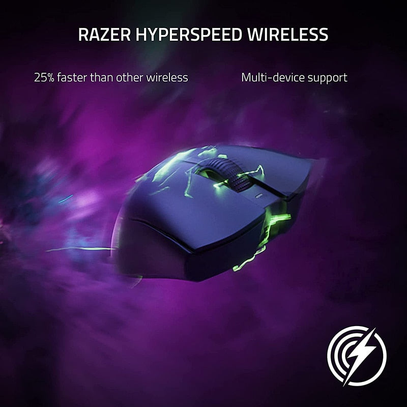 Razer DeathAdder V3 Pro Wireless Gaming Mouse Gamer 63g Ultra Lightweight 30K DPI Optical Sensor For Pc Laptop