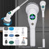 8 In 1 Cleaner Electric Cleaning Brush Spin Scrubber Kitchen Bathroom Household Rechargeable Rotary Cleaning Brush Tool For Home