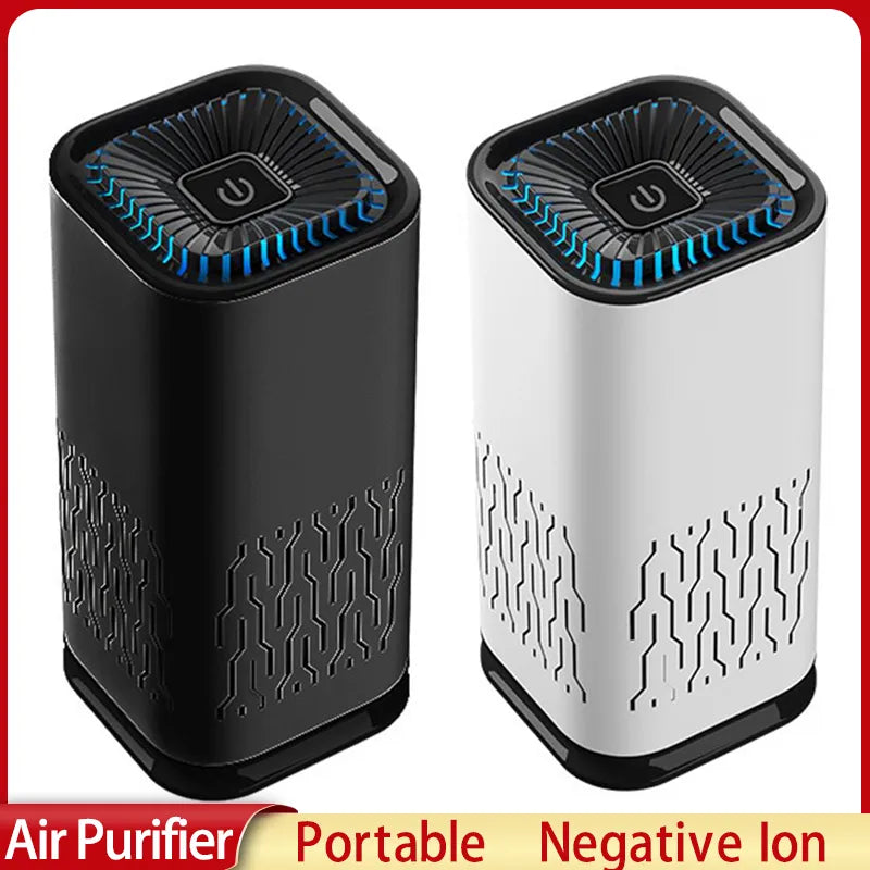 Xiaomi Youpin Air Purifier 2023 Portable Negative Ion Generator Remove Formaldehyde Dust Smoke Air Freshen Washer For Home Car