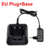 Original Baofeng UV-5R EU/US/UK/USB/Car Battery Charger Two Way Radio UV5R DM-5R Charger Baofeng Walkie Talkie UV-5R Accessories