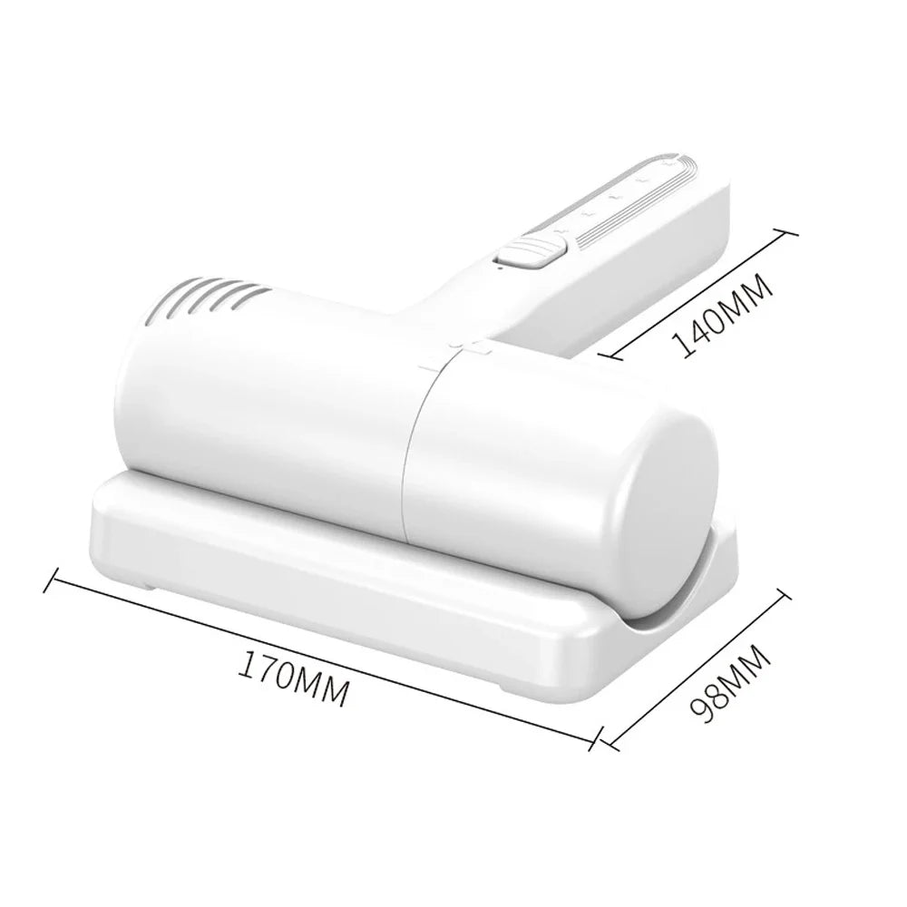 Vacuum Mite Remover Cordless UV Vacuum Cleaner, Upgraded Handheld Deep Mattress Cleaner for Bedding, Sofa, Carpet