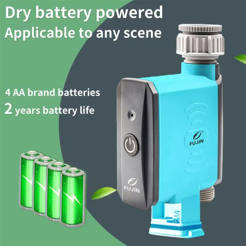 Tuya Wifi+BlueTooth Garden Watering Timer For Drip Irrigation Irrigation Automatic Watering System Thermometer Hygrometer