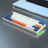 RGB Mechanical Keyboard 61/68 Key Portable Green/red/tea Switch Hot Swappable Wired Computer Laptop Office Game Esports