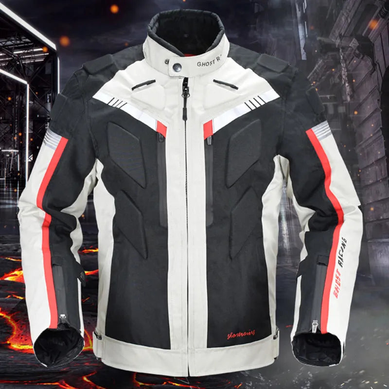 Waterproof Motorcycle Jacket Motocicl Motocross jacket trousers With Removeable Linner For Honda CBR250R 300R 650R CB400X CBR600