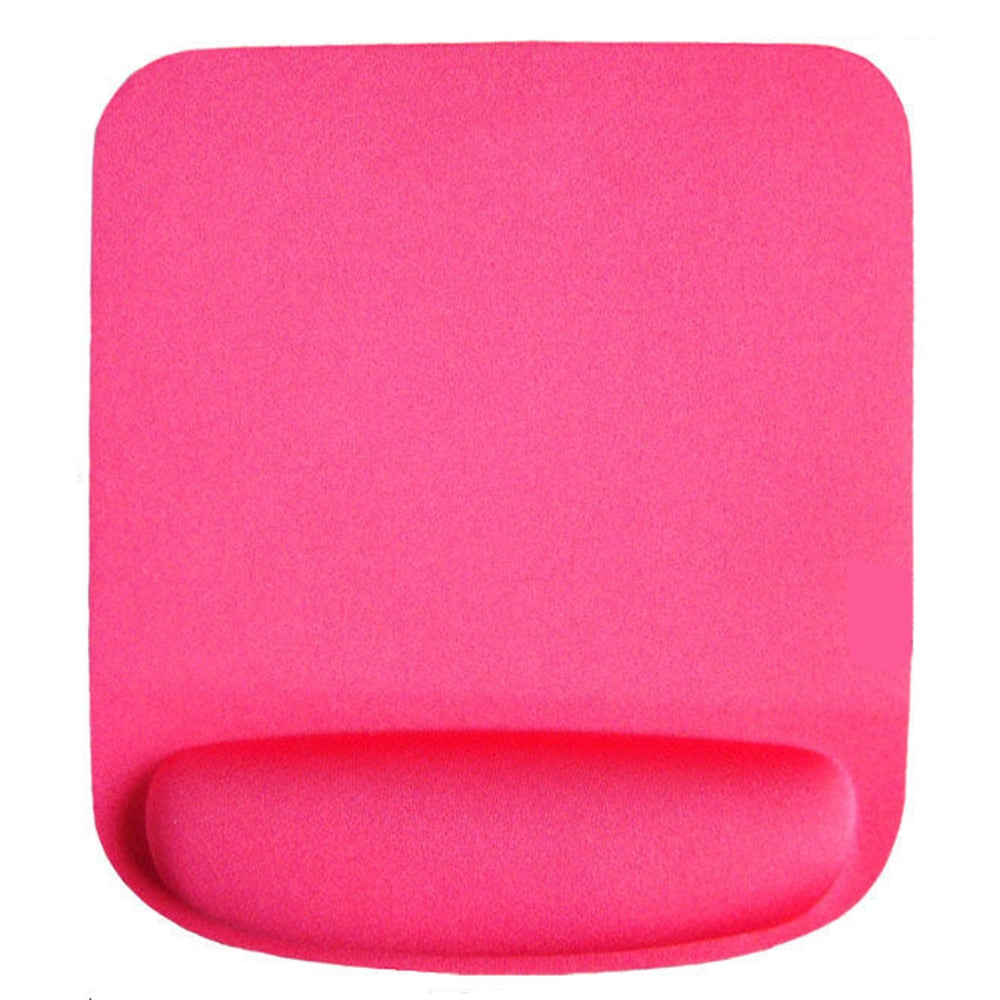 Simple Solid Color EVA Mouse Mat Anti-slip Mouse Pad Office Desk Accessories for PC Laptop Computer Table Mat Gaming Mouse Pad