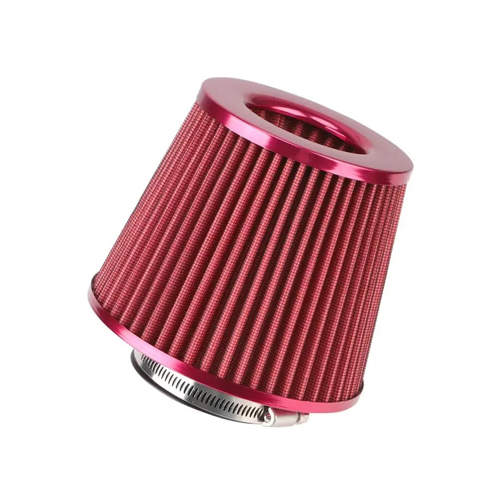 Car Air Filters Induction Kit Universal 3" High Flow Cold Air Intake Filter Sport Power Mesh Cone 76MM Car Accessories