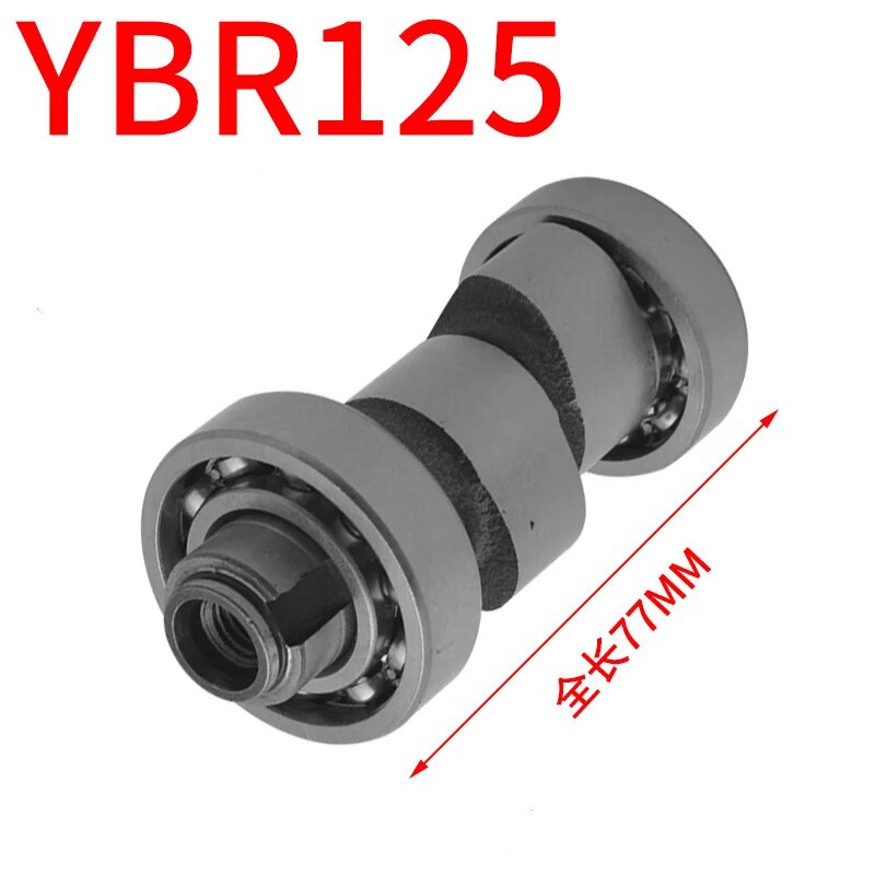 Motorcycle Camshaft Cam Shaft Assy For Yamaha YBR125 Euro 1 2 Bearing Scooter Engine Spare Parts