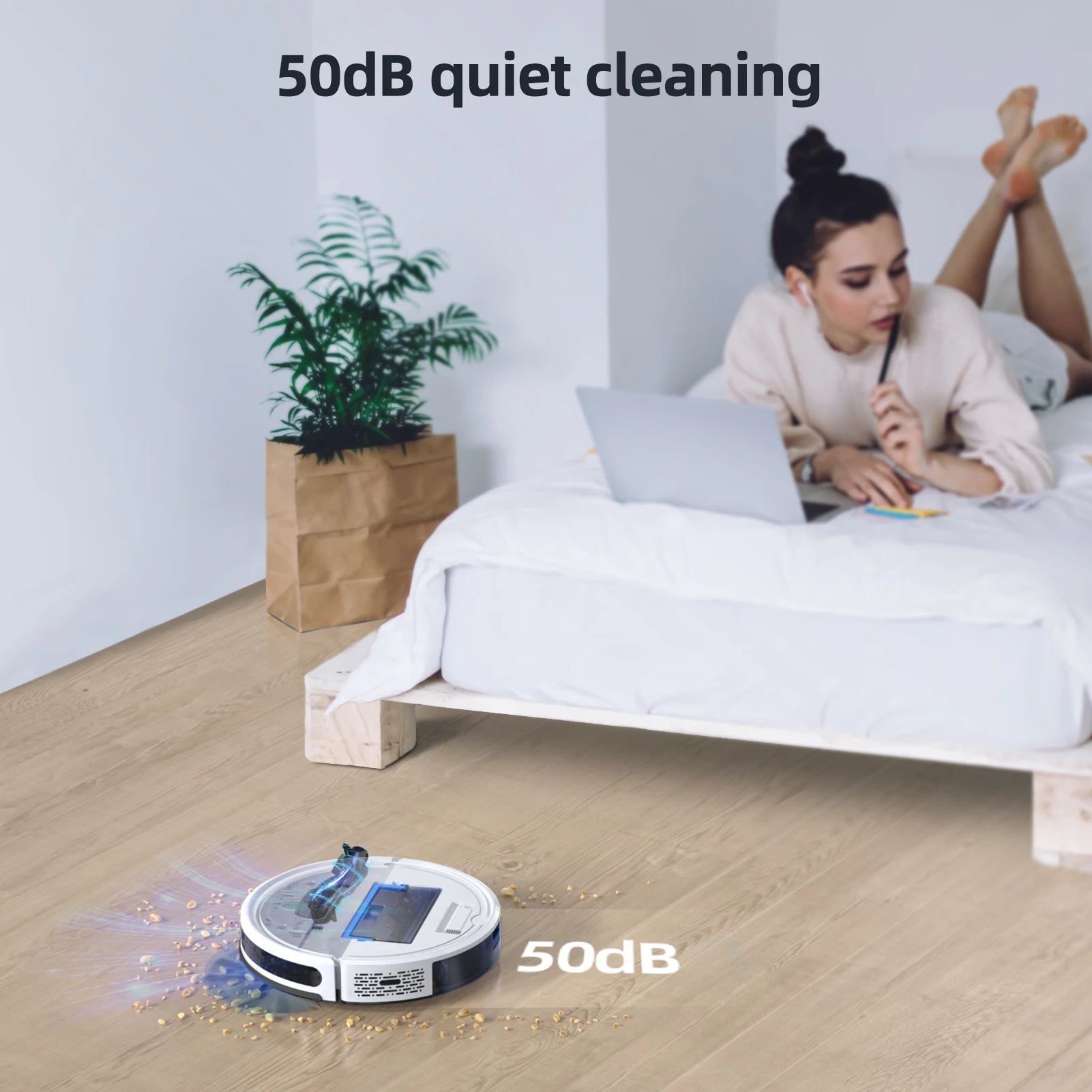 G20 Robot Vacuum Cleaner Sweep and Wet Mopping Floors&Carpet Run Auto Reharge Appliances Household Tool Dust Electric Sweeper