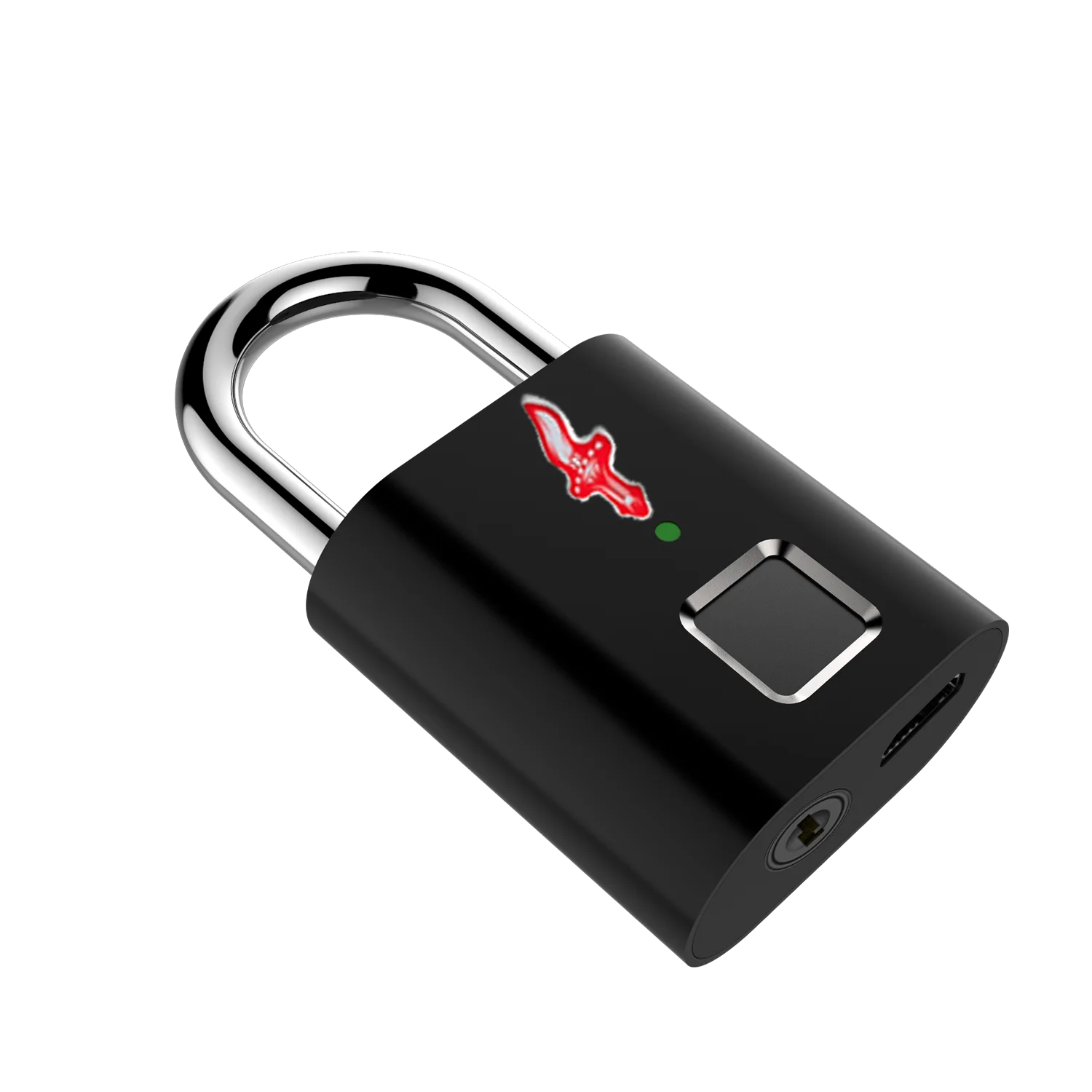 Rechargeable P16 Fingerprint Lock Tsa Padlock Password Lock Smart Home Anti-theft Electronic Fingerprint Lock
