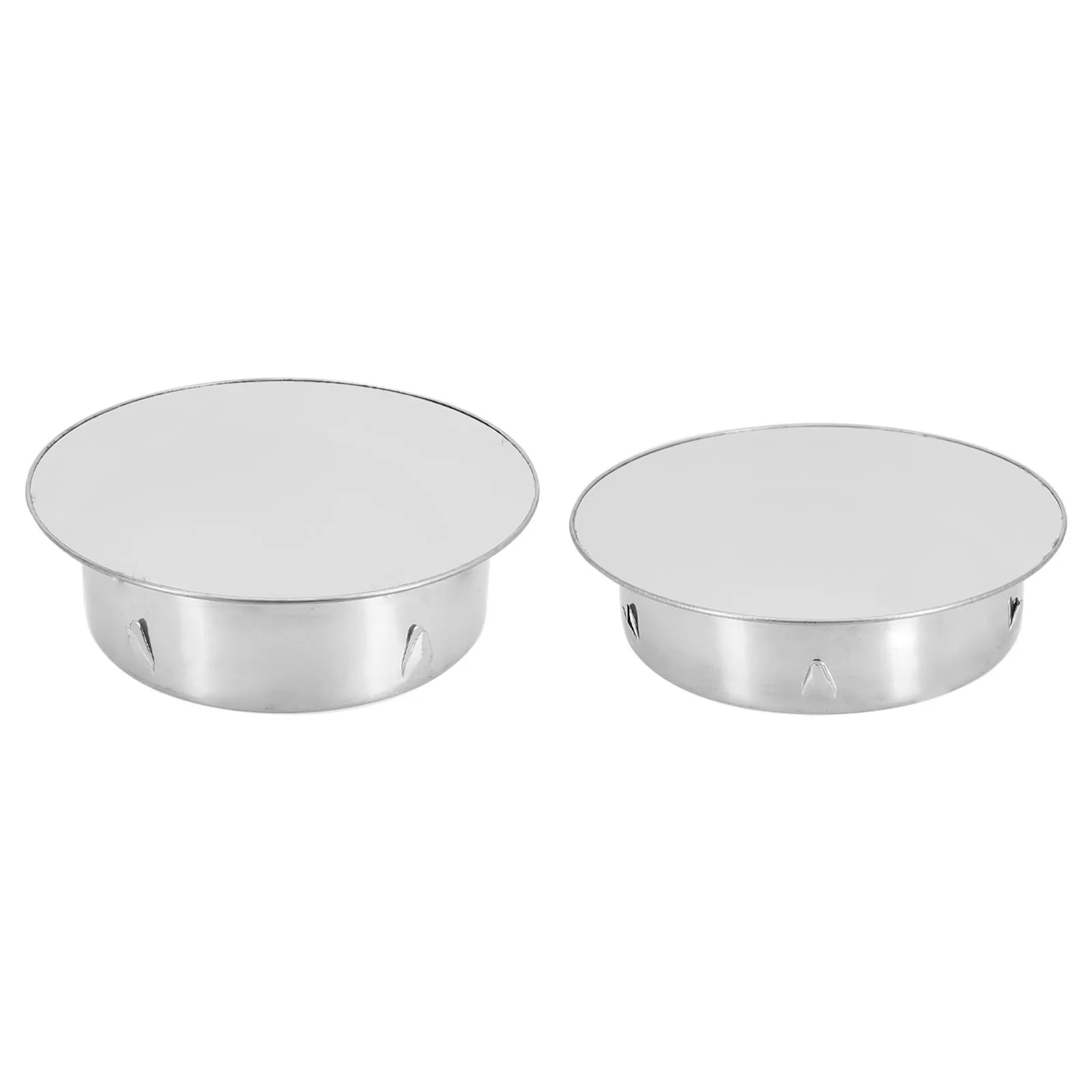 Chimney Hole Lid Stove Pipe Cover Inner Plug Cover Stainless Steel Stove Pipe Ventilation Ducts Wall Air Outlet Odor Proof Plug