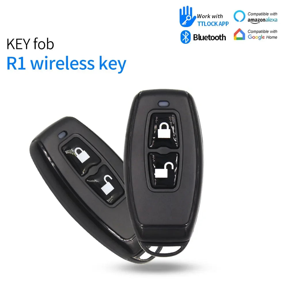 TTLock Wireless Remote Controller Key Fob R1 2.4GHz for TTLock Smart Lock Door Access Devices with RF module Remote Control