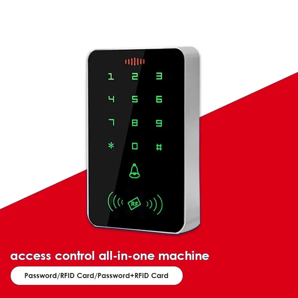 IP67 Waterproof RFID 125KHz Access Control Keypad Touch Screen Access Controler Smart Electronic Door Lock System Wiegand Reader