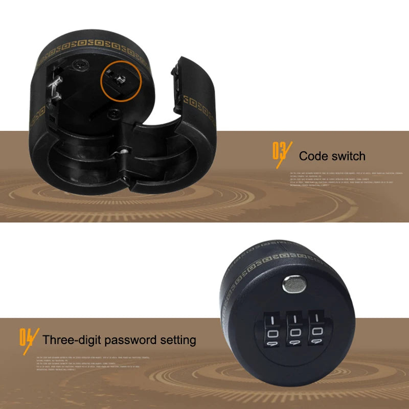 3 Digit Combination Lock   Password Code Lock Wine Bottle Stopper For Wine